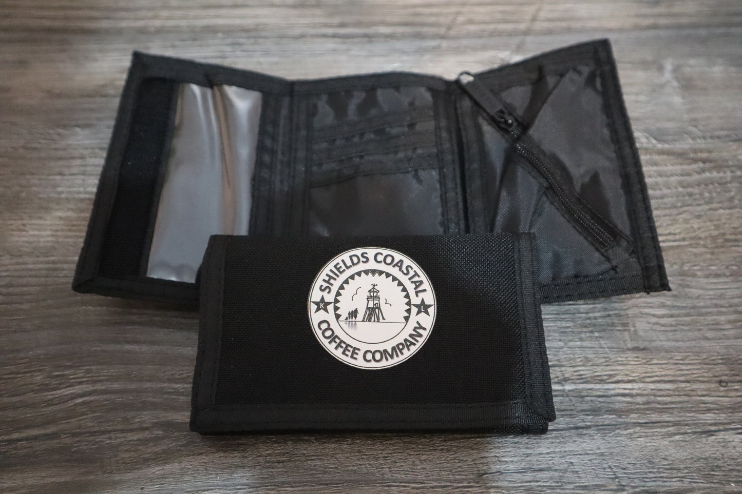 Shields Coastal Coffee Logo Wallet / Purse