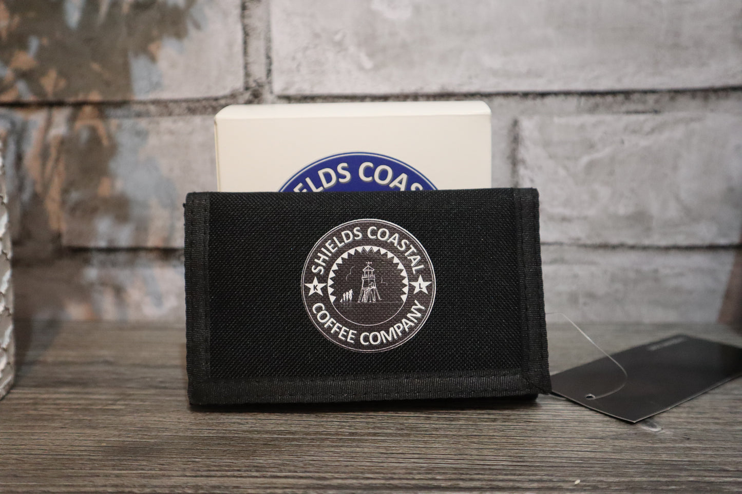 Shields Coastal Coffee Logo Wallet / Purse